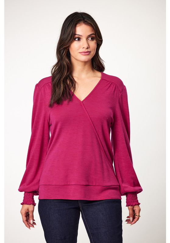 Cato Merino Wrap Women's Top