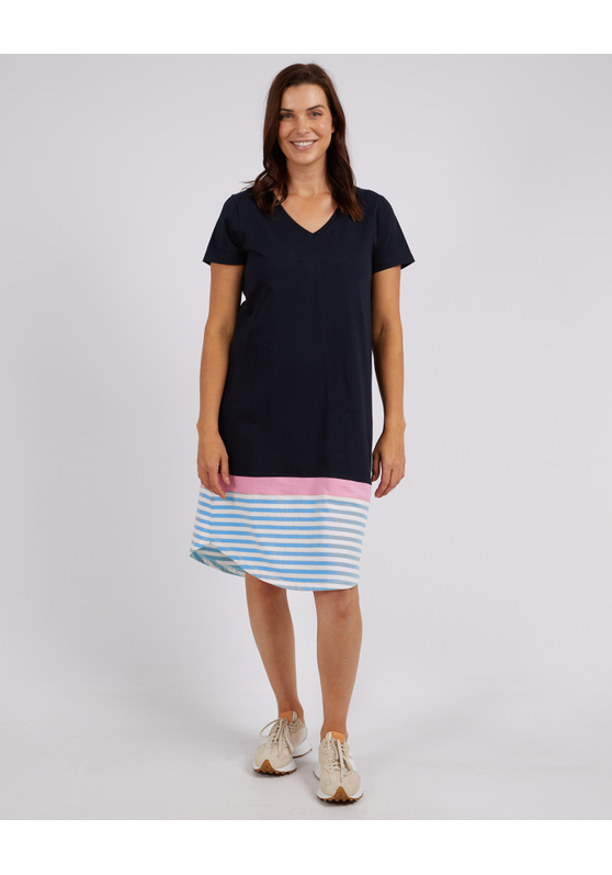 Draw The Line Tee Dress