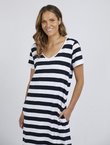 Maeve Midi Dress- Stripe