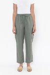 Cargo Pocket Linen Pant