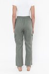 Cargo Pocket Linen Pant