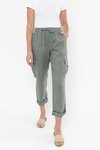 Cargo Pocket Linen Pant