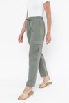 Cargo Pocket Linen Pant