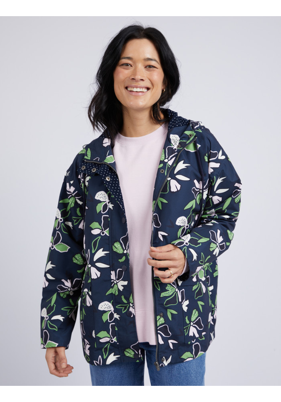 Idyll Floral Women's Raincoat