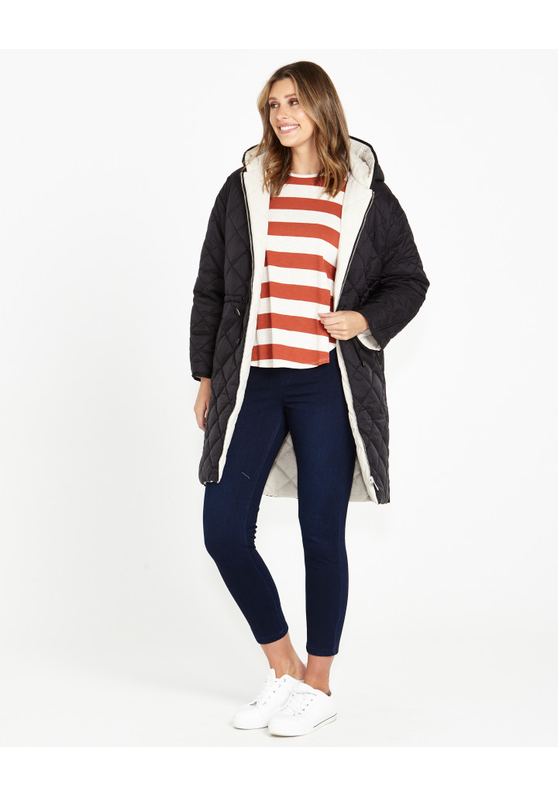 Alexa Women's Reversible Puffer Jacket