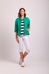 Relaxed Zip Front Jacket