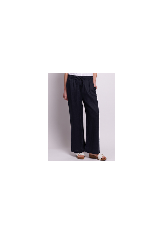 Wide Leg Pull On Women's Trousers