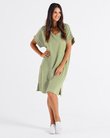 Elise V-Neck Rib Dress