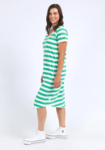 Maeve Midi Dress- Stripe