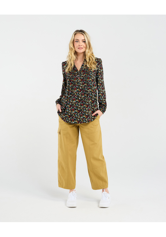 Blackstone Elena Pintuck Front Blouse